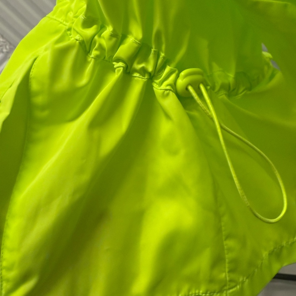 Zara Neon Yellow Windbreaker - Picture 10 of 11